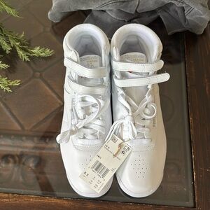 Brand new w tag Reebok Freestyle High tops